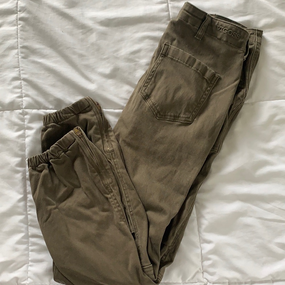 Vigoss Jeans Marley mid-rise skinny army style pant Women’s 28
